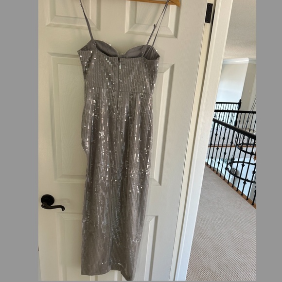 SAU LEE - OPAL GOWN IN SILVER - Picture 4 of 5